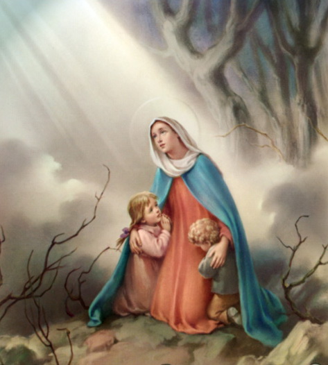 Дуже гарна вечірня віршована молитва до Матері Божої
