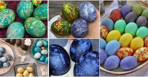 Крашанки на Великдень: прості, оригінальні способи фарбування яєць натуральними барвниками
