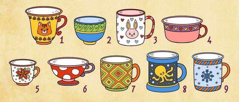 Тест від англійських психологів: лиш виберіть свою чашку