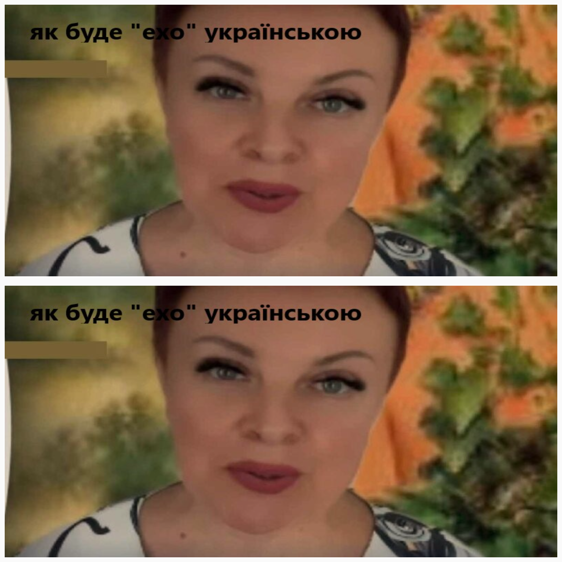 Багато хто з Вас буде здивований. Ось як сказати “эхо” українською.