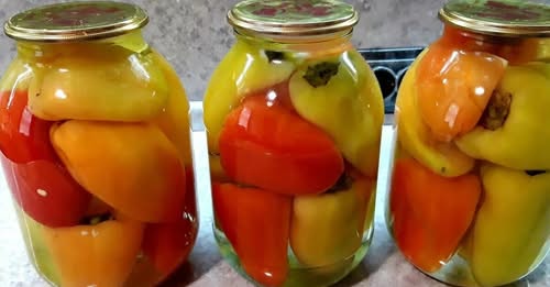Фарширований перець на зиму: Простий рецепт для швидкого приготування