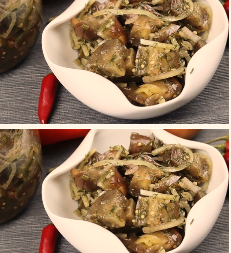 Маринуємо баклажани за смаком як гриби: виходять хрусткі та ароматні.