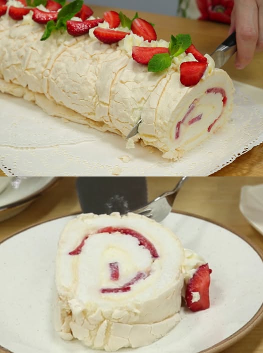 Меренговий РУЛЕТ – найвдаліший рецепт! Цей знаменитий десерт Ви зможете приготувати самі!