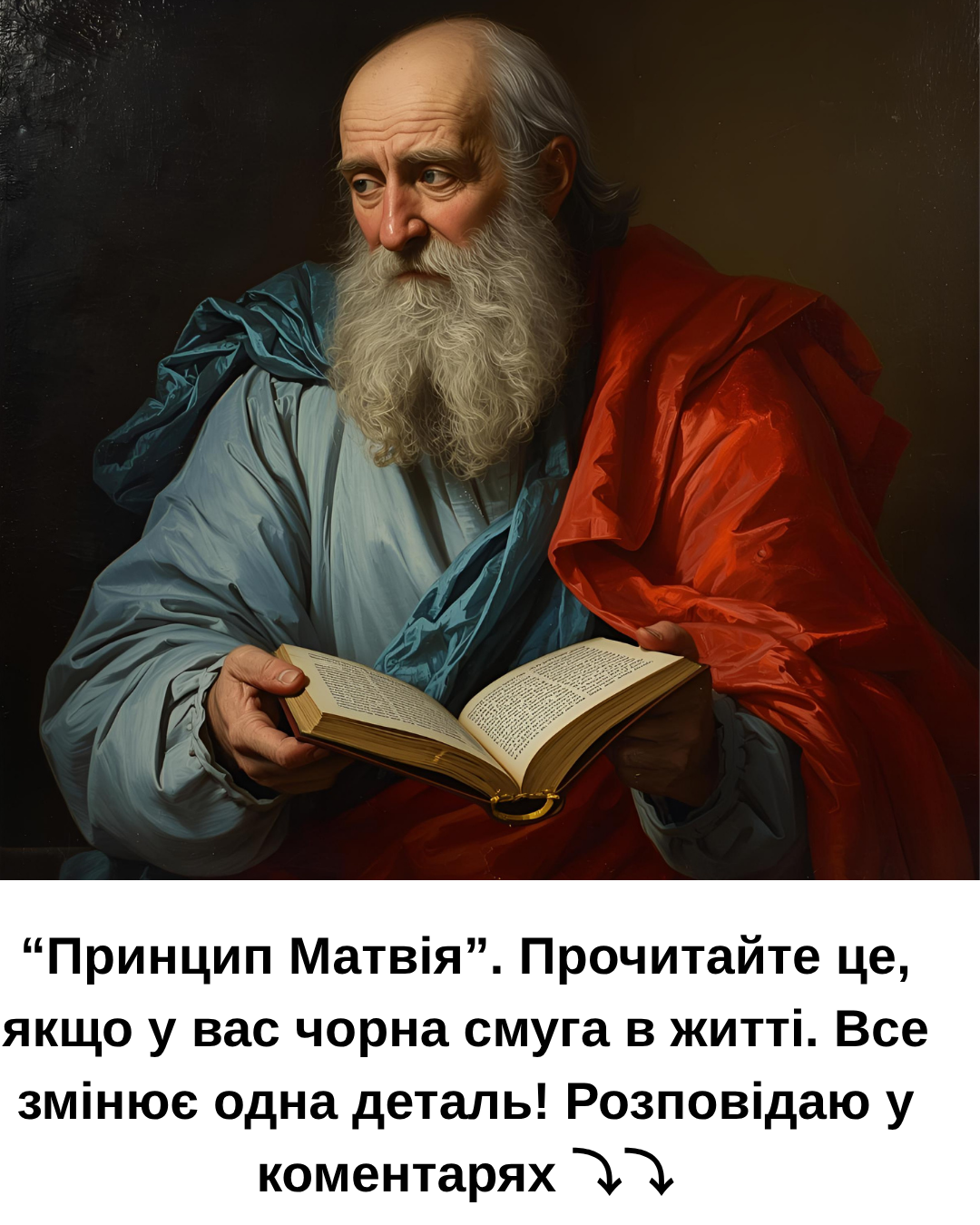 “Принцип Матвія”. Прочитайте це, якщо у вас чорна смуга в житті. Все змінює одна деталь!