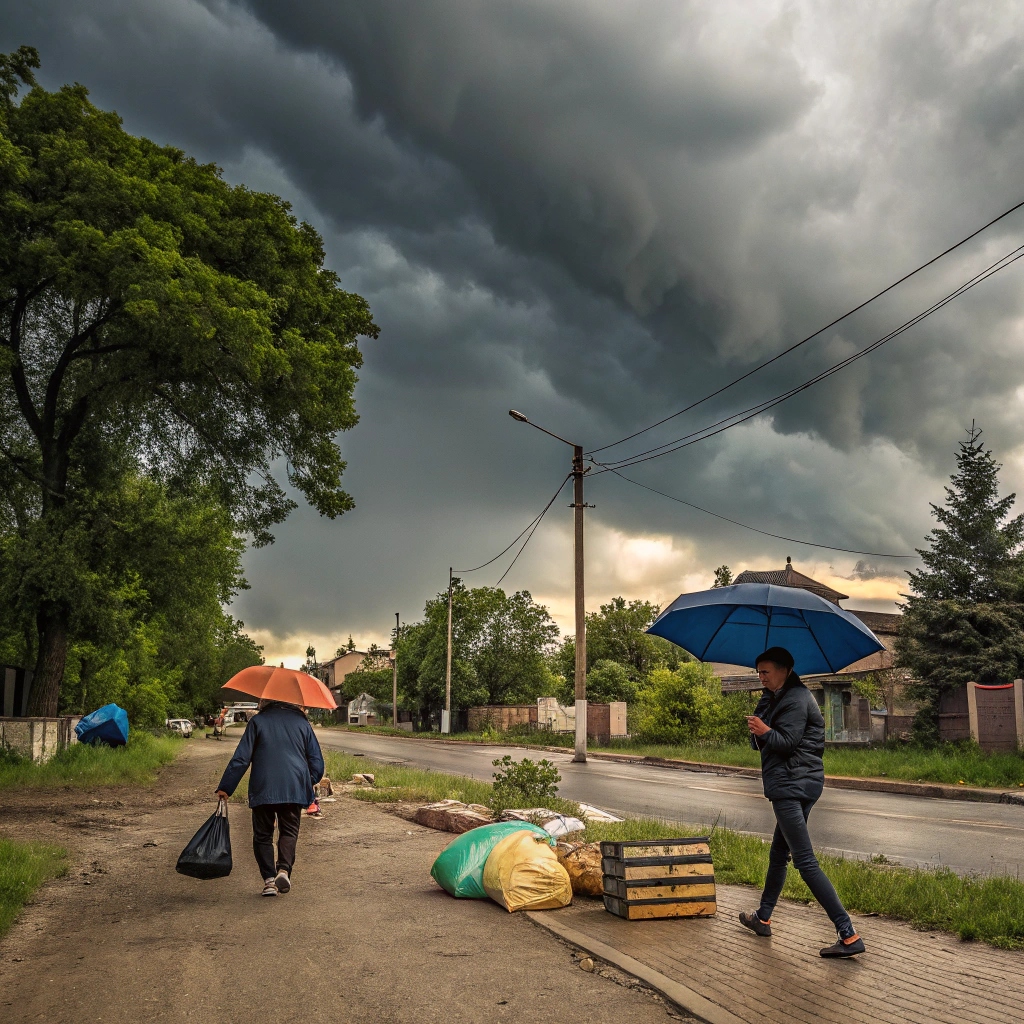 Українців попереджають про дощі та пориви вітру завтра — де саме.