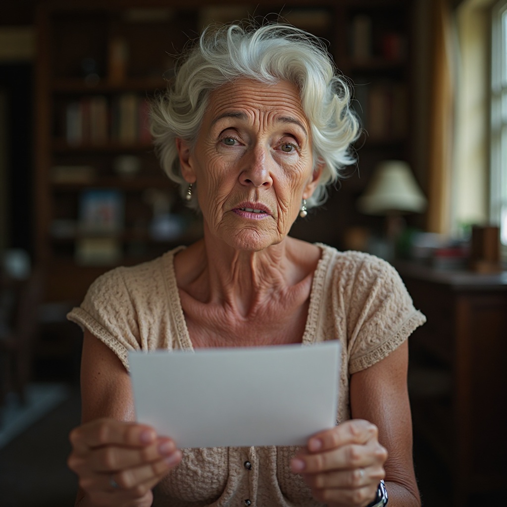 Нещодавно мені прийшли рахунки за комунальні послуги, я вже не перший рік на пенсії. Для мене це велика сума. Завтра я віднесу їх синові, нехай побачать скільки я плачу за свою квартиру і невістка перестане мені дорікати. А то більше сил моїх не вистачає все вислуховувати