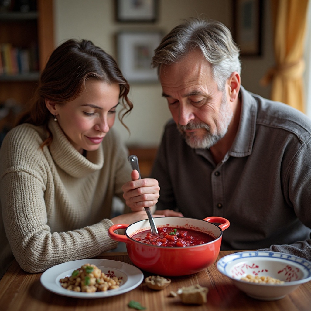 Ми з чоловіком приїхали до сина, невістка якраз варила борщ. Ми були з дороги, але Люба не запропонувала нам залишитися і пообідати з ними. Я промовчала. Наше покоління якось звикло до того, що в гостях треба себе поводити скромно. В результаті ми з чоловіком голодні поїхали додому
