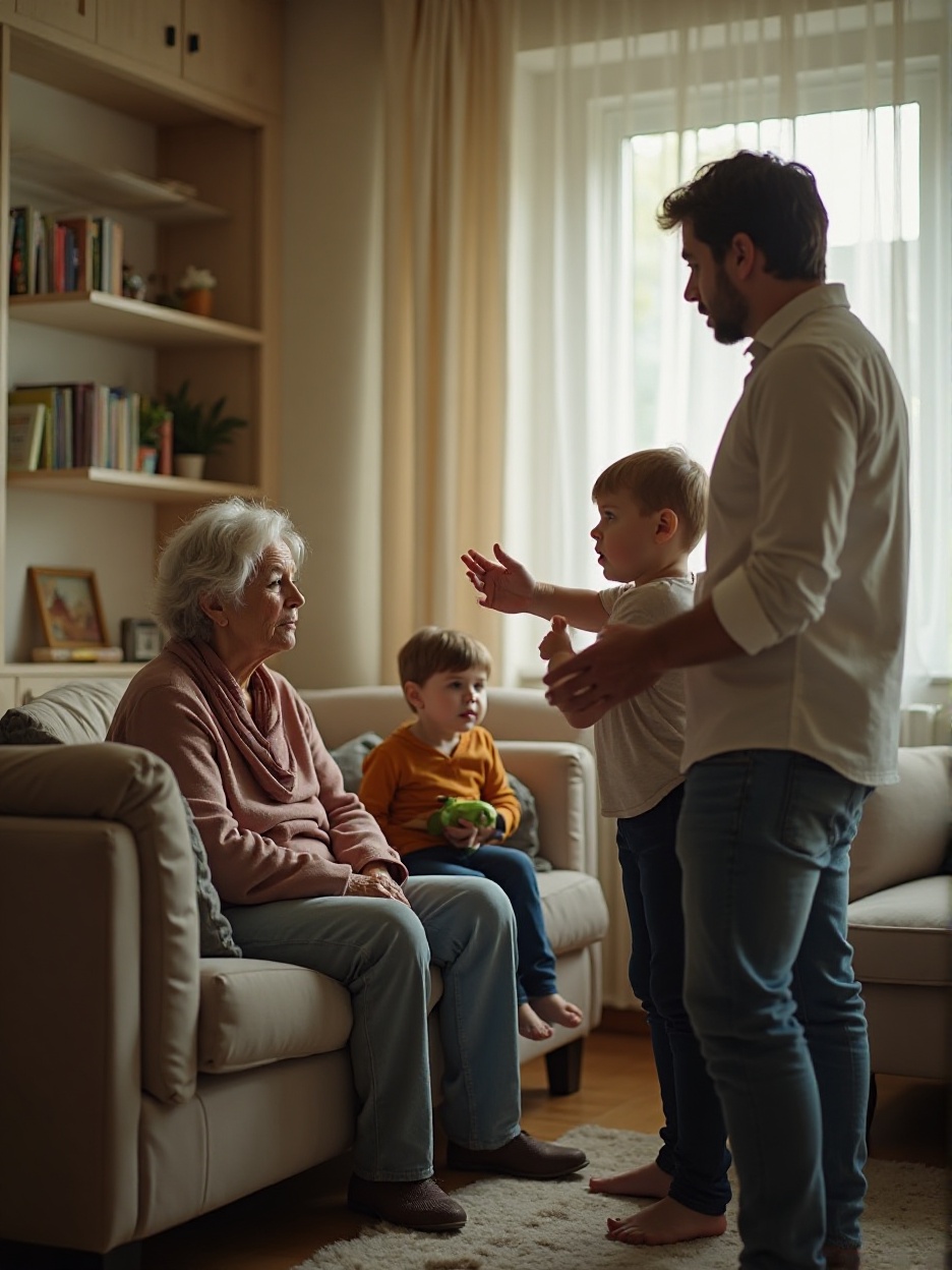 Несподівано, син з невісткою прийшли в гості, вони стали просити, щоб я щодня сиділа з онуками, а невістка вийде на роботу. Я промовчала, а коли син залишився один, я сказала, що сидіти з дітьми не збираюся. Такої розмови я від свого сина не очікувала ніколи, але я не розумію, в чому моя вина