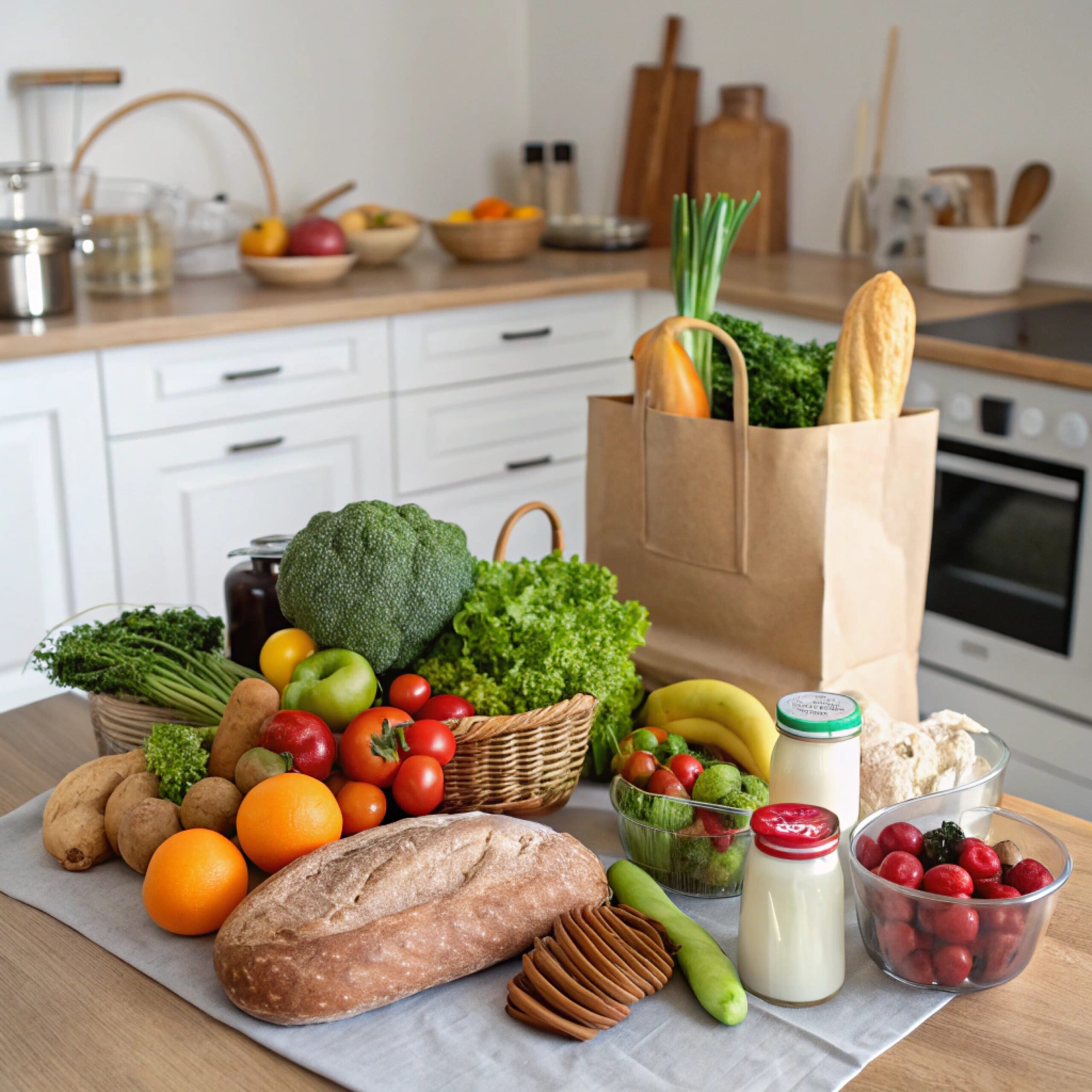 Надія дивилася телевізор, як раптом у двері подзвонили. Жінка відкрила двері і ахнула – на порозі стояв сусід Ігор з пакетами продуктів у руках! – А я тут з магазину йшов, – сказав він. – Вирішив тебе провідати і смаколиків приніс. – О, Боже та не треба було! – заметушилась Надія. Ігор по-хазяйськи зайшов на кухню і почав викладати продукти. – А що це в тебе порожньо у холодильнику, непорядок! – сказав Ігор. – Де в тебе каструльки, зараз супу зварю? Надія сиділа і не розуміла, що відбувається