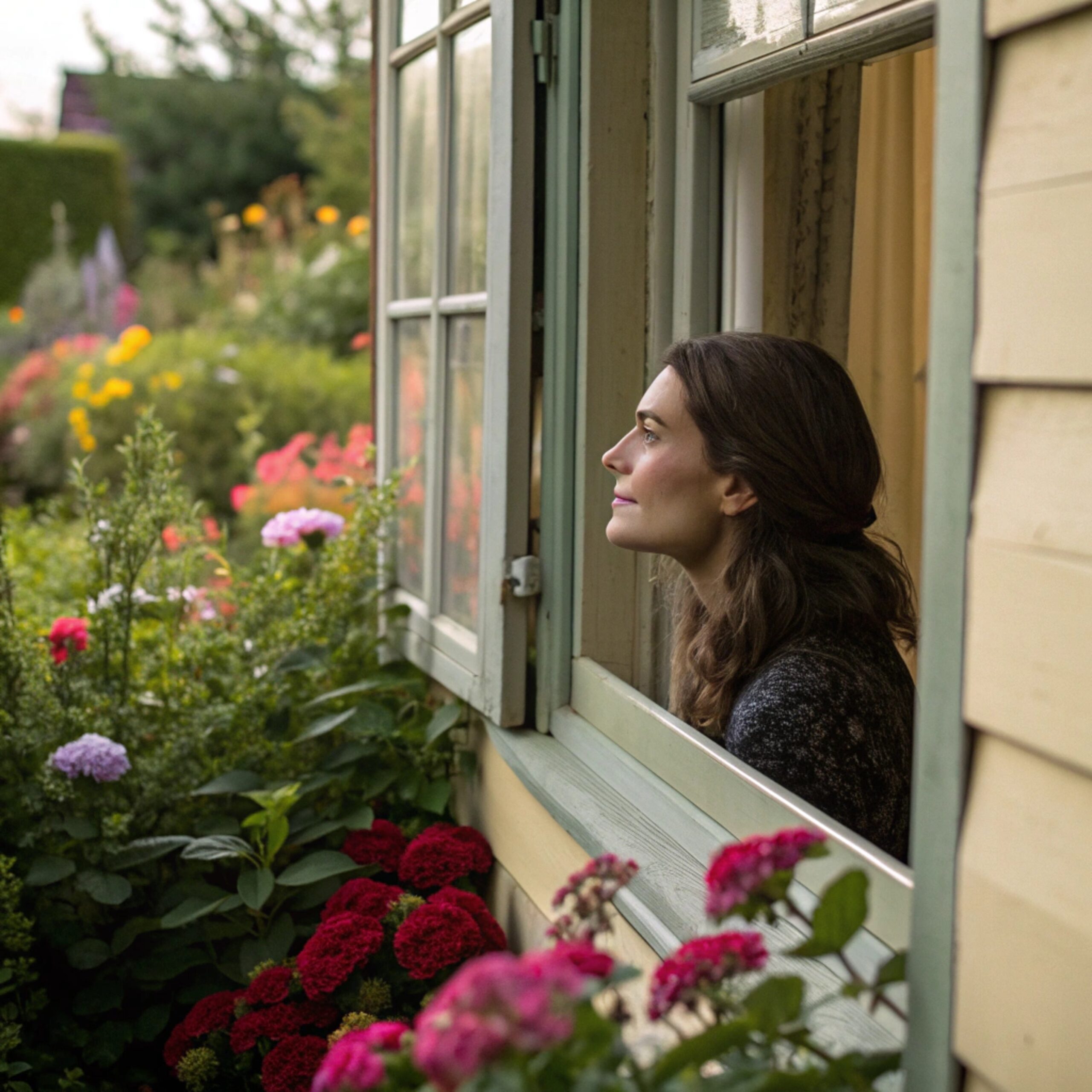 Олена сиділа і сумно дивилася у вікно. – Вже тридцять пʼять, а я все сама! – ледь не плакала вона. Раптом почувся стукіт у двері. – Хто б це міг бути так пізно? Сусідка, мабуть? – подумала Олена. Вона відкрила двері й ахнула! На ґанку стояв незнайомий чоловік. – Добрий вечір. Вибачте, але я заблукав, – сказав він розгублено. – Здрастуйте, проходьте, – по-хазяйськи сказала Олена. – Сідайте за стіл. У мене переночуєте, бо бачте, яка погода. Олена поставила чайник, зробила бутерброди. Чоловік залишився на ніч, а зранку Олену чекав сюрприз