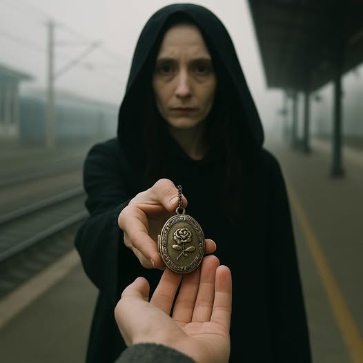 На вокзалі до мене підійшла жінка в чорному й сказала: «Візьми цей медальйон, він належав твоїй справжній матері».
