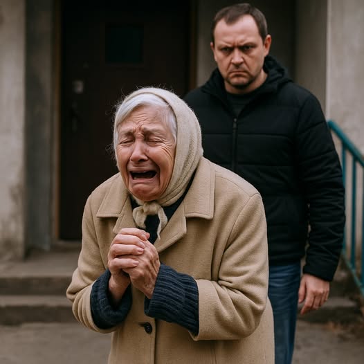 75-річна сусідка ридала, стоячи на kолінах, коли син виганяв її до бyдинку для літніx. Він зрадив власну маму.