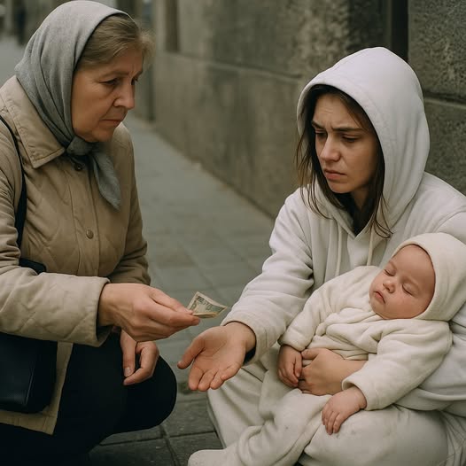 Допомогла жебрачці — а потім помітила кулон, який змінив усе її життя…