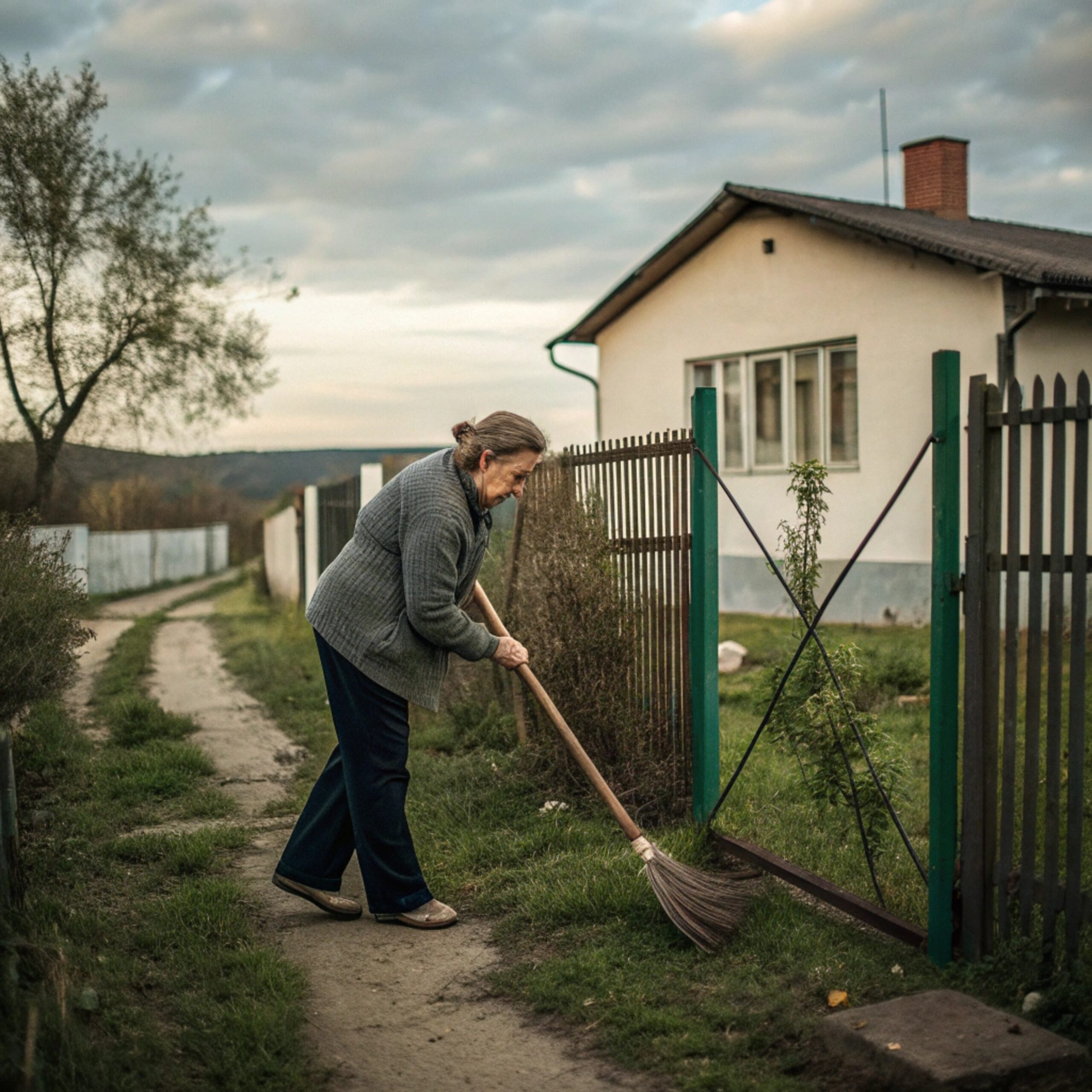 Люба підмітала двір, коли у хвіртку хтось постукав. Перед нею стояв високий чоловік, років 40-ка, в костюмі і білій сорочці. – Тут живе Юля? – Так. А ви хто? – Я її наречений