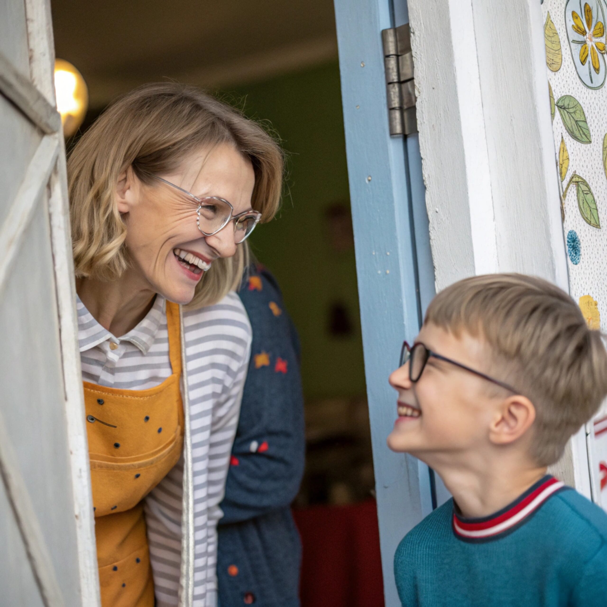 Ой, синочок, приїхав – зраділа Ніна. Микола м’явся біля порога – Привіт, мамо. Я, це, не один. Ось – І підштовхнув вперед худенького хлопчика в окулярах. – О, Божечки, внука мені привіз. Це Саша чи Олексій. Щось не впізнаю, без окулярів. Микола сів на стілець – Так одягни. Це Васька, мій позашлюбний.