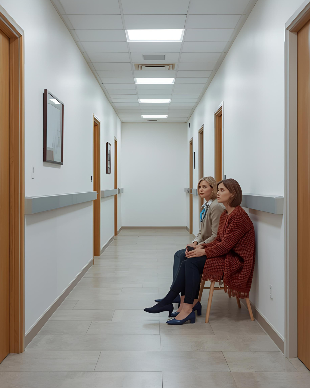 Ірина сиділа в черзі у поліклініці. Поруч була якась жінка її віку. Жінка глянула на неї якось підозріло. – Іро, ти, чи що?! Ірина придивилася. – Люба? Привіт! – Привіт, Іро! Побалакали, згадали минуле. – Любо, а що нового в нашому селі? – Та ніби все добре. Давай потім поговоримо. А то вже моя черга. – А пам’ятаєш Олега такого? – раптом запитала Ірина. – Не чула, як він? Люба здивовано глянула на Ірину. – Це той, що з Надькою тоді поїхав, що з магазину. А ти хіба не чула, що сталося?! Іра застигла від здивування