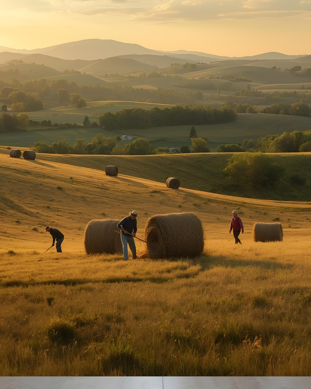 – Васильку, завтра раненько, йди на нашу ділянку! – сказала ввечері мати до Василя. – Настав час траву косити. Корівці нашій взимку корм треба. Брата свого теж поклич. – Та нащо Івана турбувати?! – відповів Василь. – У нього теж сінокіс, а мені не важко. Сам впораюся! Василь викосив майже всю траву. Тільки кут лишився недокошений. Жарко… Вирішив він води попити, як раптом почув ззаду якийсь голос! Василь озирнувся і ахнув