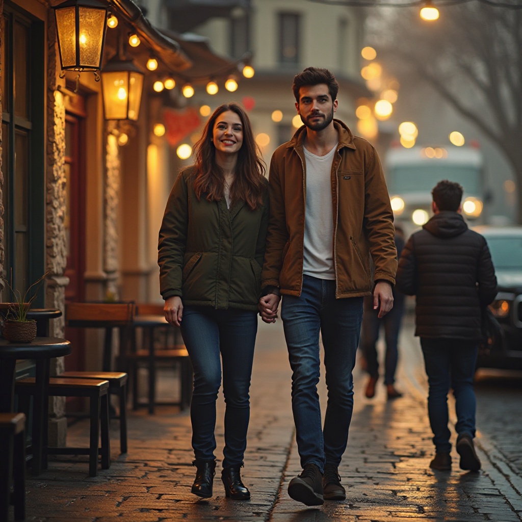 Андрій вперше запросив Оксану на побачення. Вона одягла найкращу сукню, зробила гарну зачіску. Вже один ресторан пройшли, інший, кафе минули, а Андрій все далі йде. Цю вечерю Оксана ще довго згадувати буде, бо не знала, що її готуватиме мама Андрія