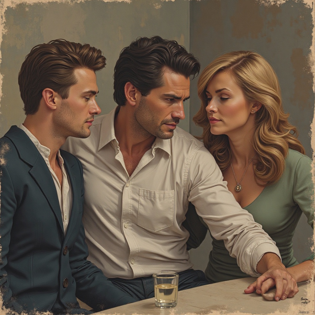 – Знайшлася красуня! Ні, ну дійсно, Людо, адже ти стала далеко не красунею, та поповніла! Плюс до всього ти розумієш, що наявність у тебе двох дітей теж не йде тобі на користь? Так що сиди, Людо, і не рипайся! Бач, яка! Гульнув чоловік і що? Чому чоловік гуляє, га? От скажи мені, Людо? Мовчиш? Мовчиш бо знаєш, що сама у всьому винна!