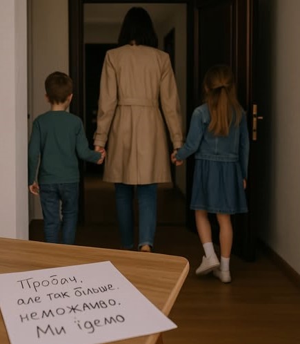 Дружина пішла з дітьми в нікуди, не озираючись, а за рік чоловік відкрив рота, випадково зустрівши колишню сім’ю.