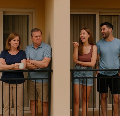 Знову ці старпери! — шипіла парочка на балконі. Вони ще не знали, що через свою нахабність проведуть решту відпустки за воротами готелю.