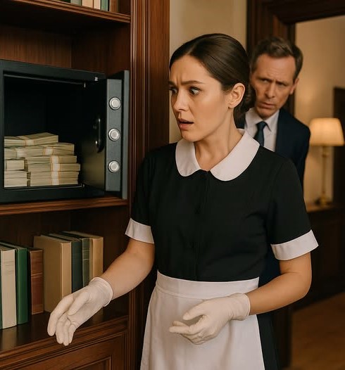 Мільйонер залишив сейф відкритим, щоб перевірити покоївку — її реакція довела його до сліз.