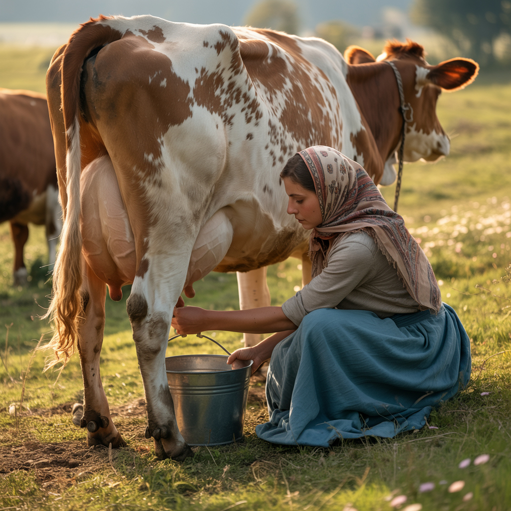 Знаєш, Таня, щоб так виглядати і в золоті ходити я щодня о 5-й ранку прокидаюся, до роботи корів встигаю подоїти, телят напоїти, і корм роздати, а потім вже на роботу основну збираюся, так що заздрити тут точно нема чому.