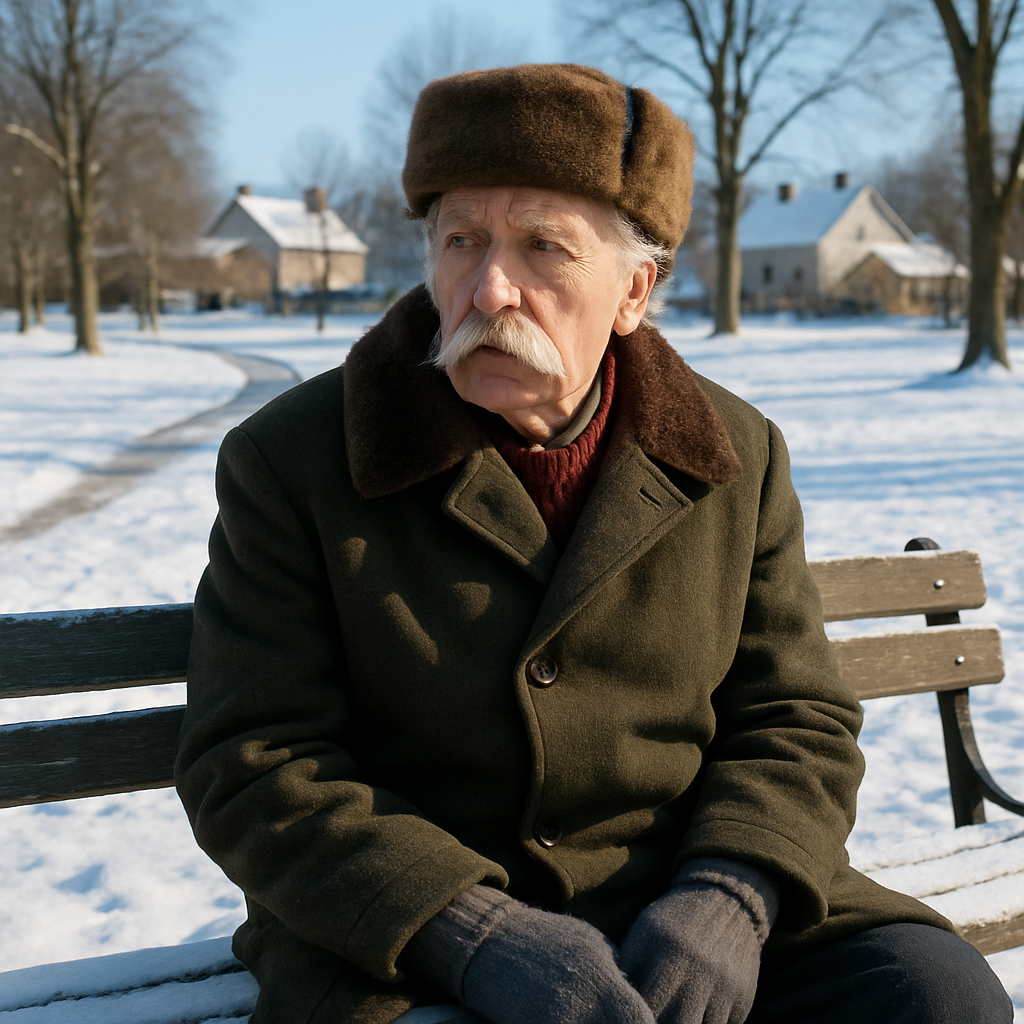 Доню, ти не подумай поганого! Я не безпритульний. Звати мене Михайло Семенович. Я приїхав до дочки. Це важко розповідати….