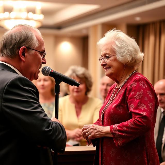 Яка ще дружина? Оця бабуся? — бовкнув чоловік у мікрофон на весь готель. Він не знав, що моя відповідь вже чекала його на стійці реєстрації.