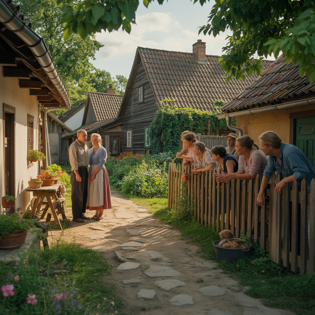 Уже інший? Галина хоч би подумала, що люди скажуть, – перешіптувалися сусіди, які побачили у вдови на дворі чоловіка. У селі, де всі одне одного знають: хто кому кум, хто коли копав картоплю, а хто скільки разів розлучався щось приховати неможливо. Саме тому, коли вдова Галина через два роки після того, як не стало чоловіка привела в дім нового чоловіка, всі мовчки шепотіли: «От і не вдержалась». Але вголос ніхто нічого не сказав – бо Галина була жінка працьовита, порядна, та ще й сама двох дітей ростила