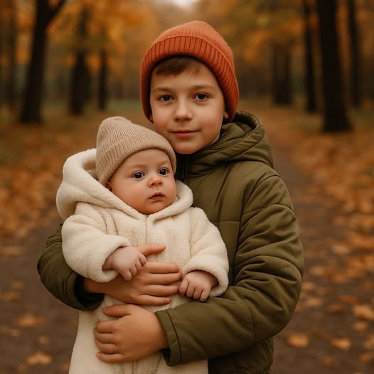 Тітонько, а ви не хочете забрати братика? Йому п’ять місяців від народження, він дуже знесилений від голоду і сильно хоче їсти…