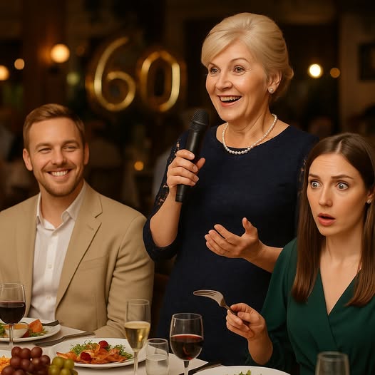 — Дякую сину за це свято! — сказала свекруха в мікрофон, ігноруючи мене! Мій тост у відповідь змусив увесь зал замовкнути.