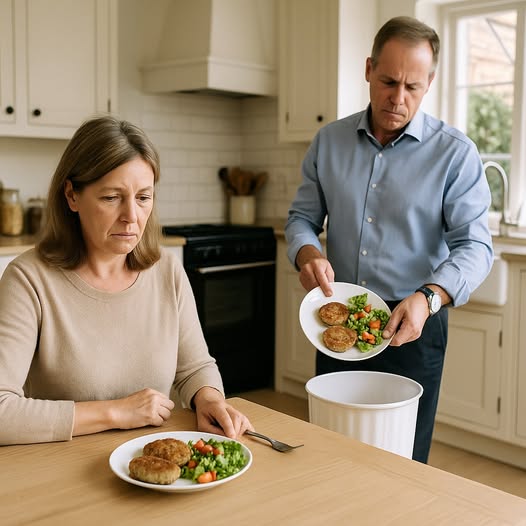 — «Твої котлети навіть собака не їсть», — сміявся чоловік, викидаючи їжу. Тепер він їсть у їдальні для безхатьків, яку фінансую я.