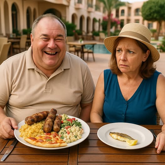 — Хоч тут нормально поїмо, а не твою баланду! — прошипів чоловік біля шведського столу. Але моя відповідь у його тарілці змусила його збліднути.