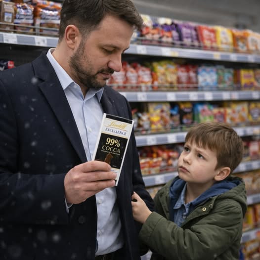 — Дядечку, віддайте цю шоколадку мені, я хочу подарувати її мамі, — ледь не розплакався хлопчик. — Адже ж свято! Восьме березня!