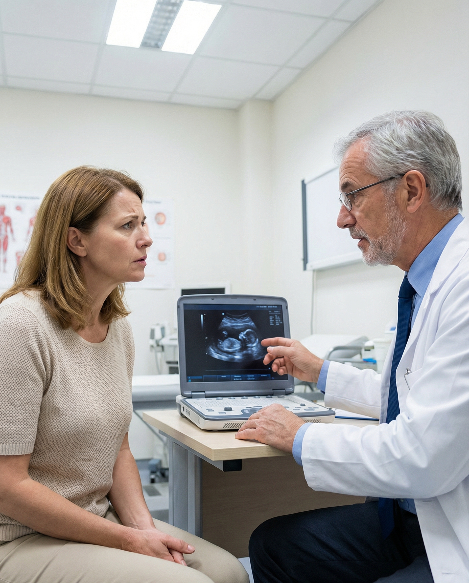 Лікар УЗД довго мовчав, дивлячись на екран, а потім запитав: «Скільки у вас було чоловіків?». Відповідь перевернула життя всієї моєї родини.