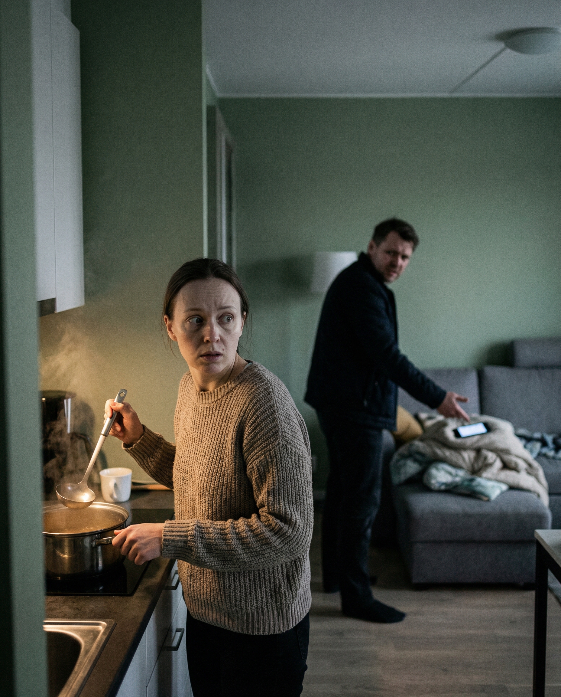 Знову твоя мама обриває телефон! Дзвонить без зупину. Чи в неї там телефон зламався? — Андрій з роздратуванням жбурнув мій смартфон на розкладений диван у вітальні. Я на мить завмерла біля плити, тримаючи ополоник над баняком, у якому мліла свіжа юшка з грибами. Мати телефонувала вже вчетверте за сьогодні, і це було правдою. — Андрію, ну що ти починаєш. Вона просто хоче запросити нас на гостину, — я обережно поклала ополоник на підставку і витерла руки об вишитий рушник, що слугував мені фартухом. — Цієї суботи їй виповнюється шістдесят чотири роки. Поважна дата, ювілей майже. — Ага, бачили ми ті ювілеї! — він крутнувся на місці, і я помітила той самий крижаний погляд, від якого ставало не по собі. — Знаю я цей сценарій. Прийдемо, а там твоя сестра Мар’яна знову очі до стелі підійматиме. То дах у хаті протече, то дітям до школи ноутбуки потрібні. А хто в нас благодійний фонд? Звісно, я