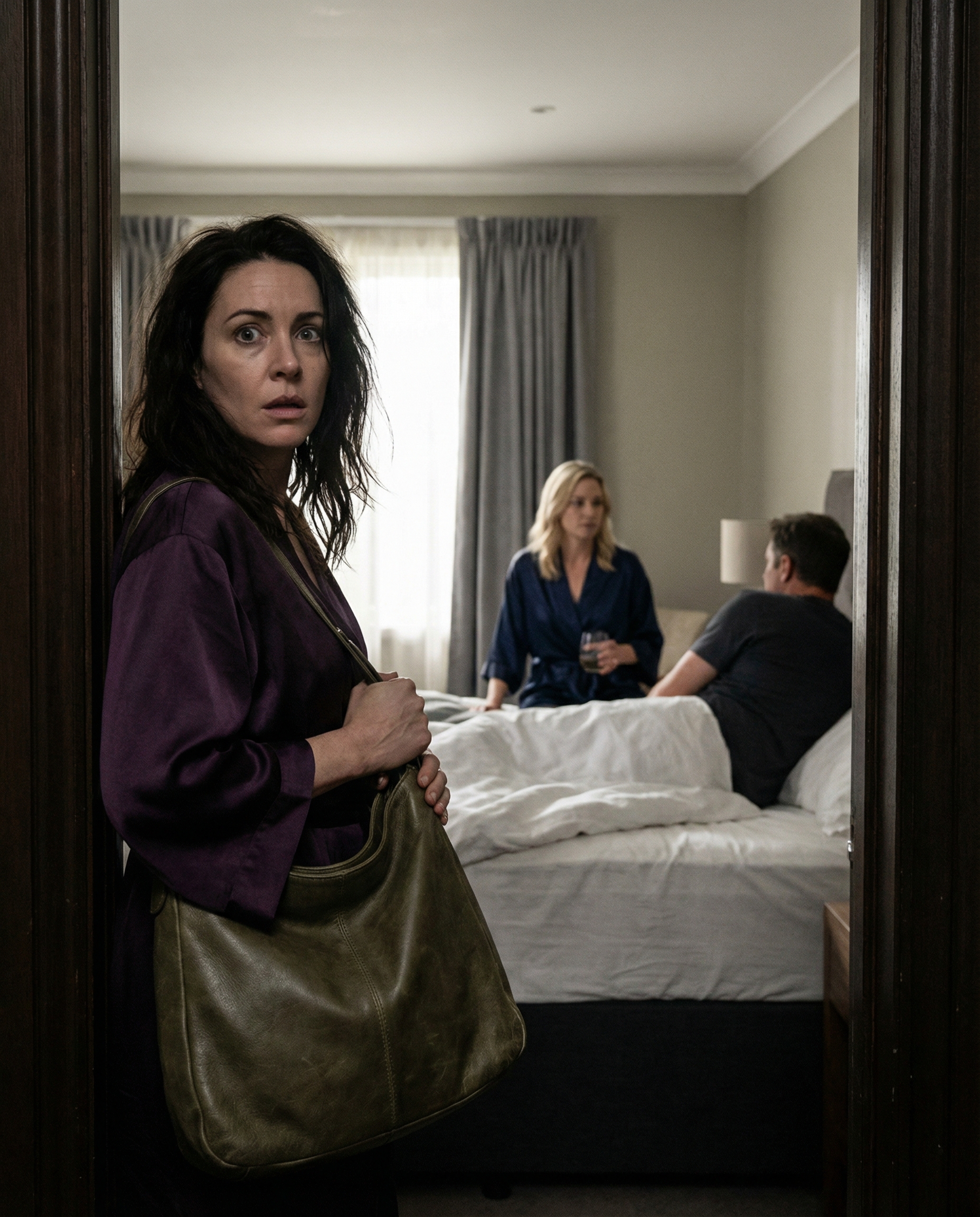 “— Мені шкода тебе розчаровувати, але це моя квартира, моя спальня і моє ліжко, — твердо сказала Марина. — Михайло живе тут за моїм запрошенням. І я не давала згоди на те, щоб ви спали в нашій спальні