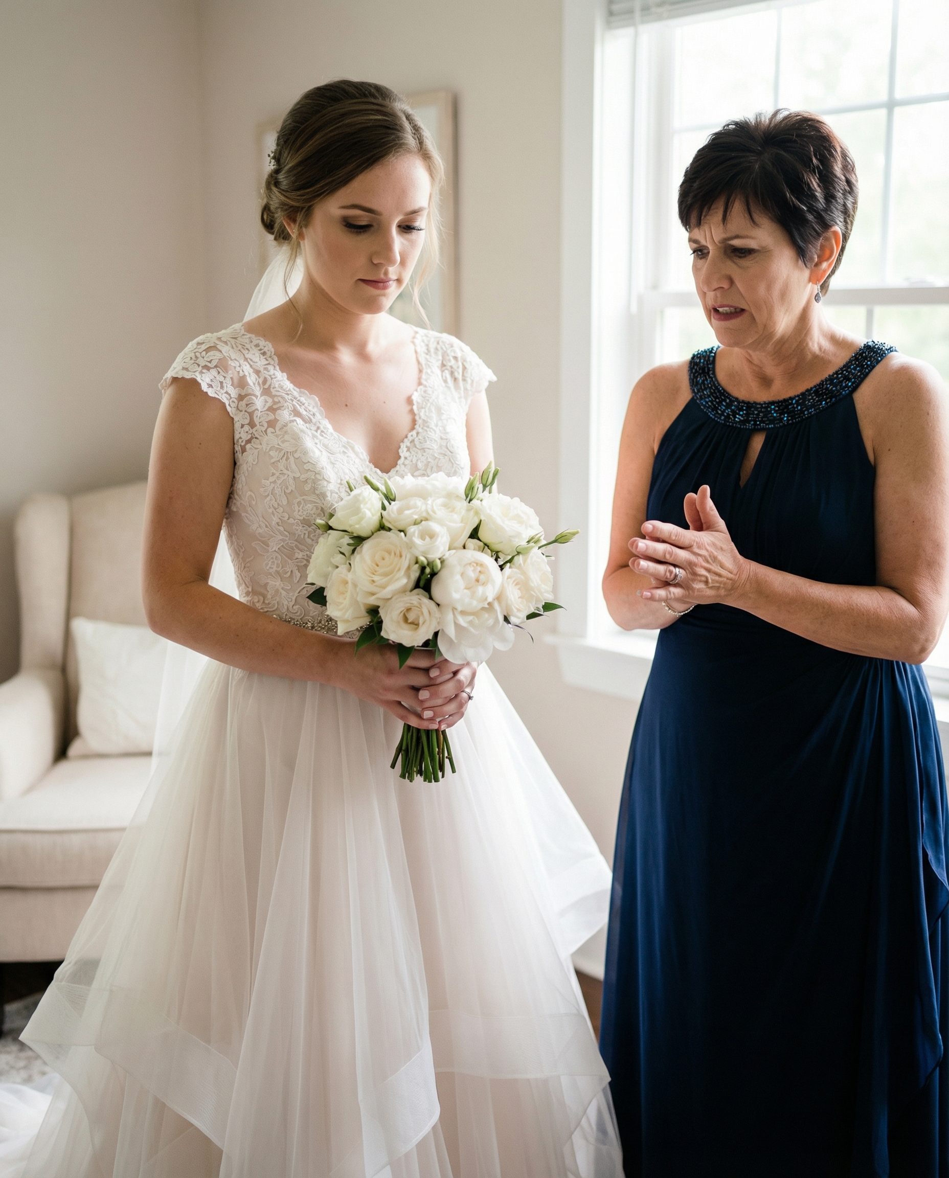 “– Мамо, ти мені вибач, але для всіх буде краще, якщо ти не підеш на наше весілля. – Як я можу не піти на весілля до своєї дочки, – здивувалася Валентина Іванівна. – Я скажу, що ти занедужала