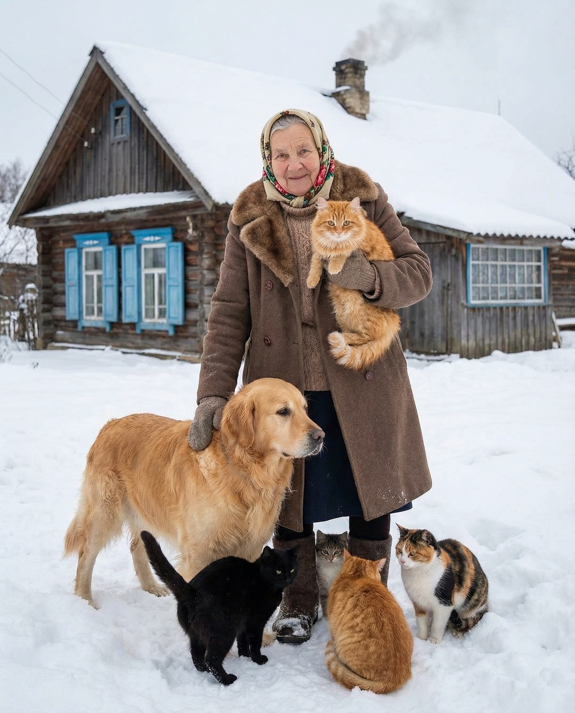 “– Та хіба ж я одна? – Відповідала вона, – Ні, ви що, у мене велика родина!
