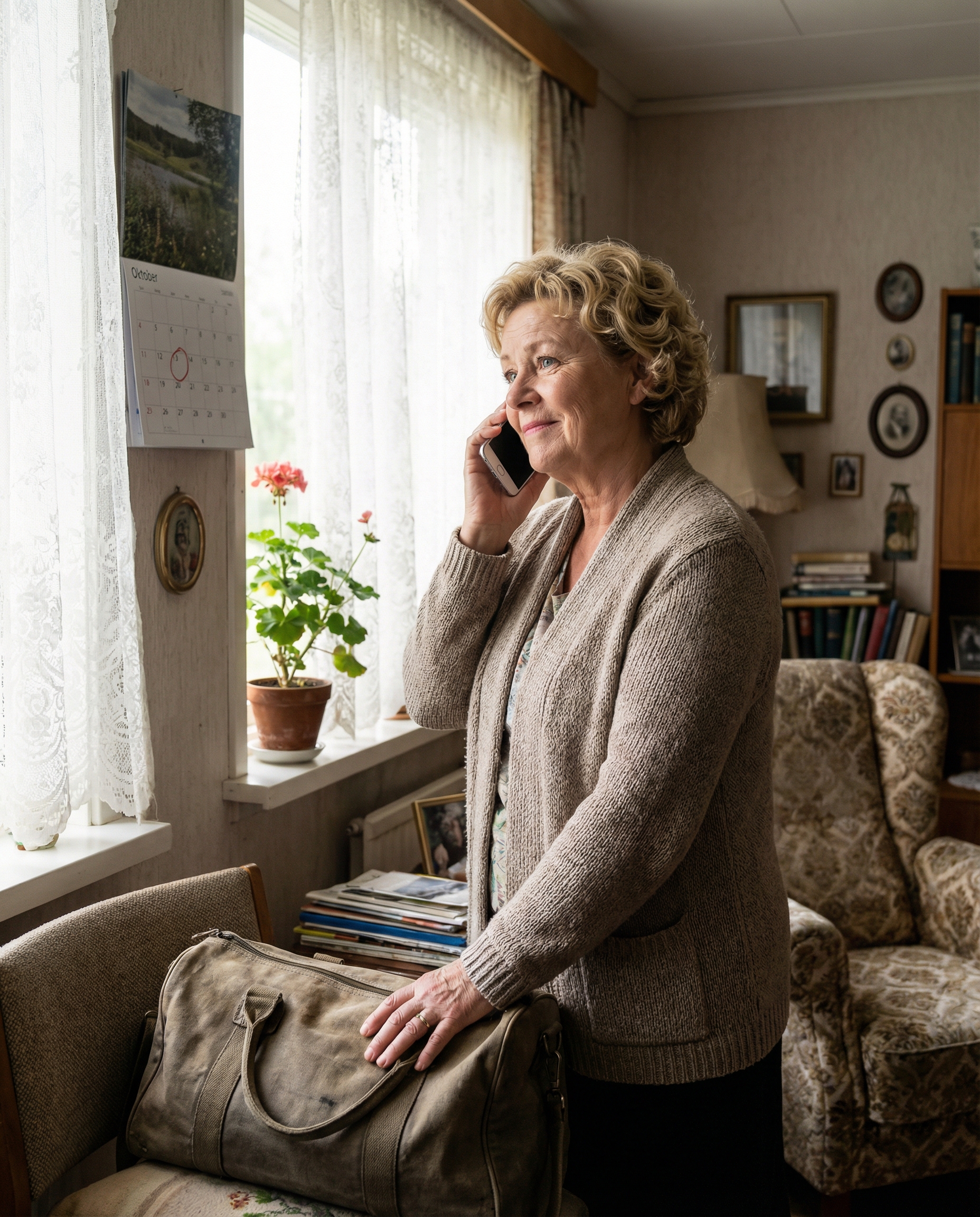 — Михайле, це неймовірно! Твоя мама зварила борщ… Уявляєш, борщ! А ще вона нагодувала сина варенням! Кошмар! Вона лізе туди, куди її не просять. Попроси її поїхати