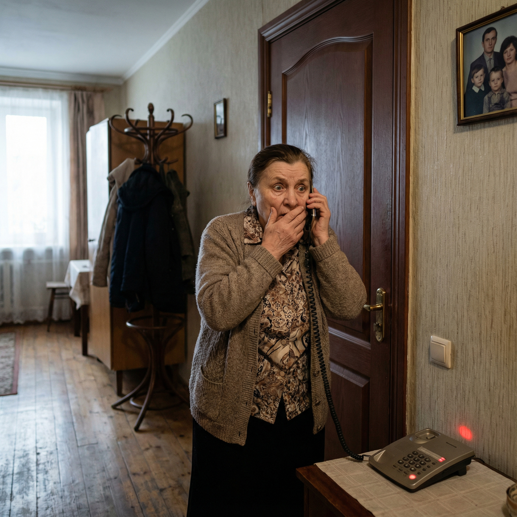 — Мамо, це якась помилка! Я не бачив Світлану два роки, це не може бути мій син! Не здумай відчиняти двері! — кричав у слухавку син Віктор, поки за дверима квартири Марії Іванівни плакало немовля.