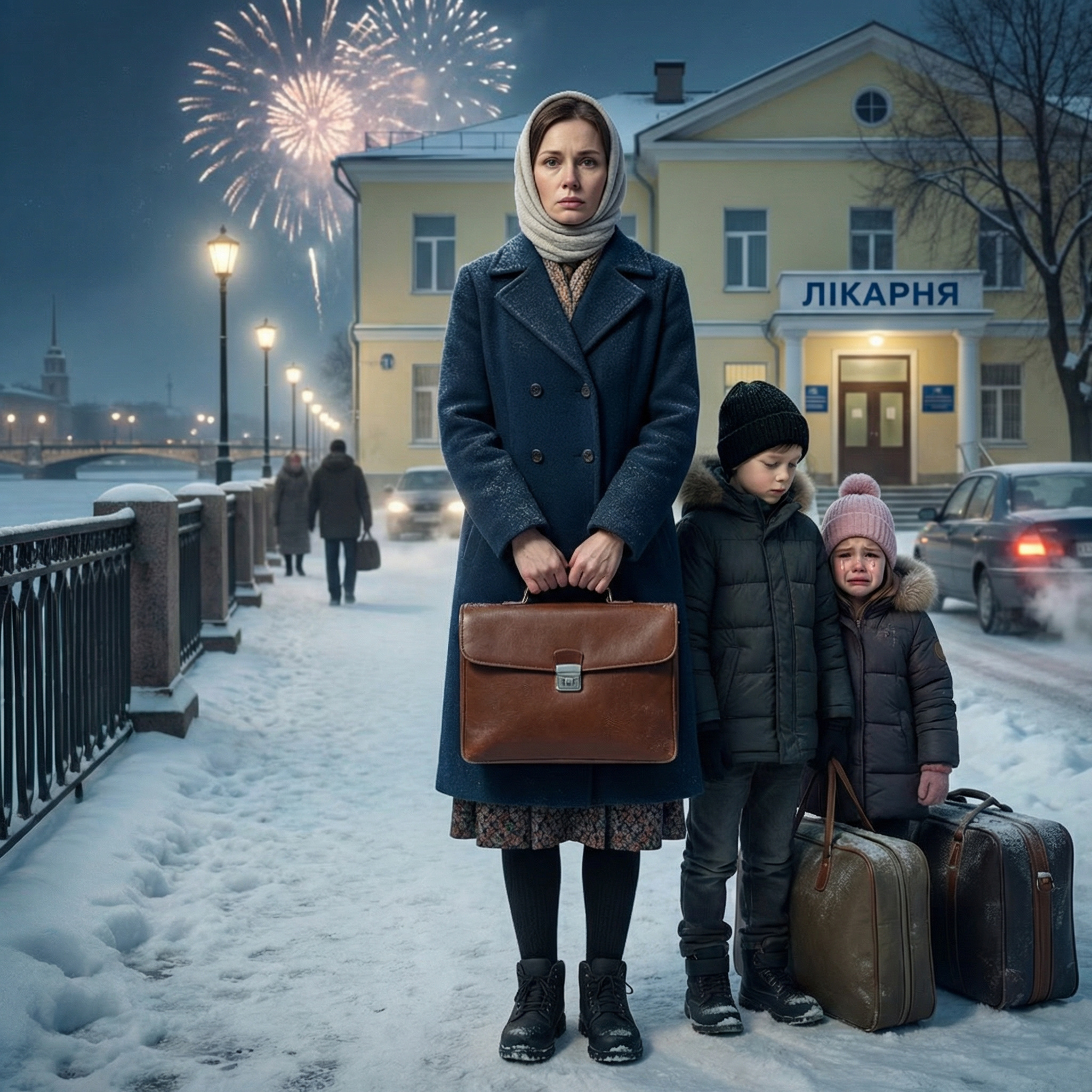 “– Мамо, не приїжджай! Він нас вигнав! – Схлипувала Наталя