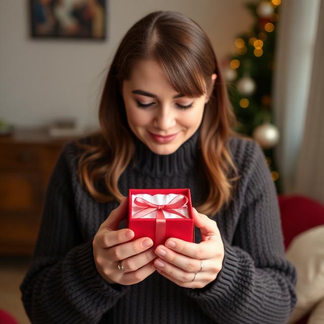 Юля тримала в руках маленьку червону коробочку – подарунок від свекрухи. Відкрила її й завмерла.