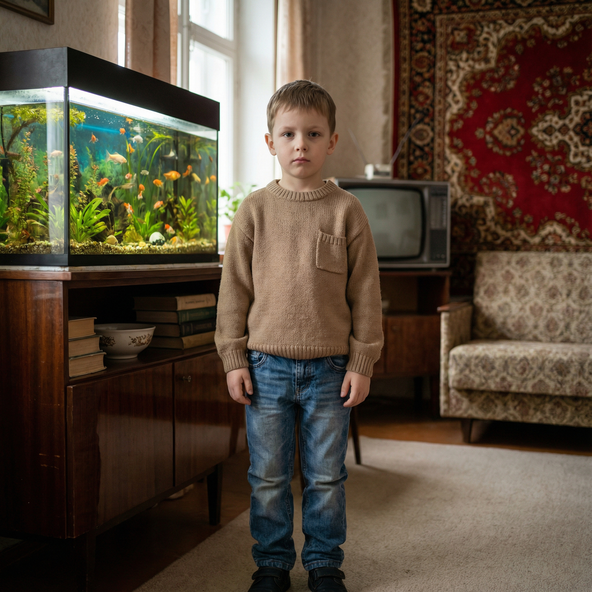 Вона відчинила двері. Але на порозі стояли не свекри, а худенький хлопчик років шести. За спиною у нього був дитячий плюшевий рюкзачок у вигляді ведмежати, а поряд стояла об’ємна дорожня сумка. – Здрастуйте, – сказав хлопчик. – Доброго дня, – відповіла Даша. – Тобі кого? – Я до тата. Покличте його, будь ласка, – попросив хлопчик. – До тата? – Здивувалася Даша. – А як його звуть? – Мама сказала, що його звуть Ігор, – відповів хлопчик