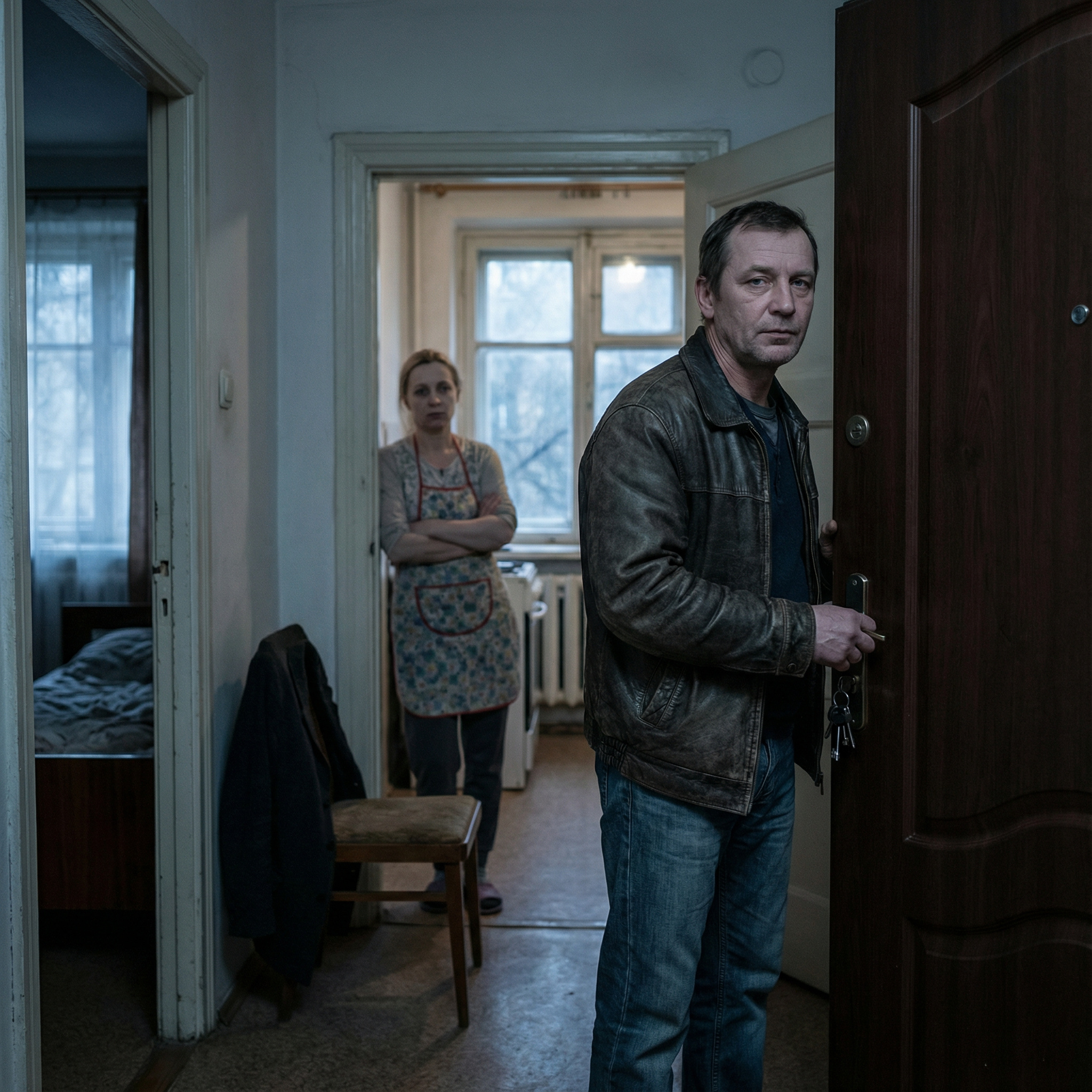 – Я йду від тебе, Ромо – сказала вона і продовжила бризкатися духами. – Тобто, як іду? До кого? Куди? – До іншого чоловіка. Чи ти думав, що я вічно буду твої витівки терпіти? Хочу – ночую, хочу – не ночую. Такого я не терпітиму!