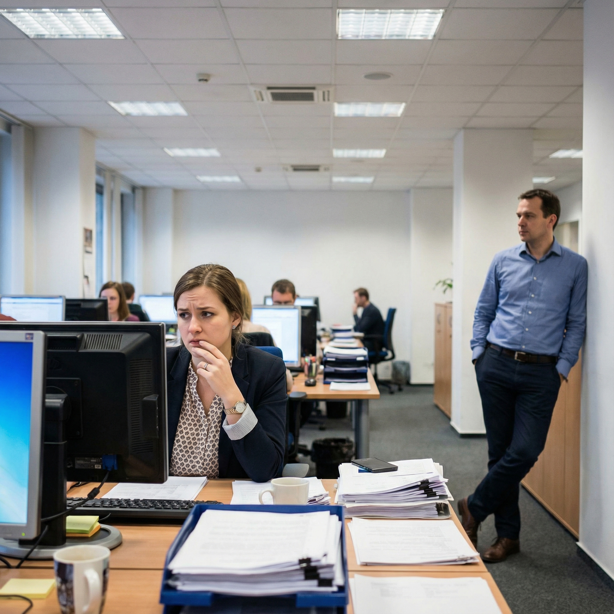 – Господи. Чому мені так не щастить? – вигукувала вона. – Що ти так голосиш? – долинуло їй у відповідь. – Ой. Це ви, тітка Марія. Дістало все. Я не думала, що хтось почує. Проходьте