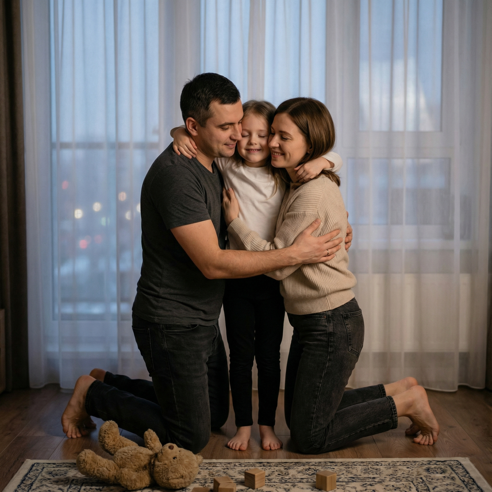 “– Ти, тату, більше до нас не приходь! А то коли ти йдеш, мама завжди плакати починає. І плаче аж до ранку