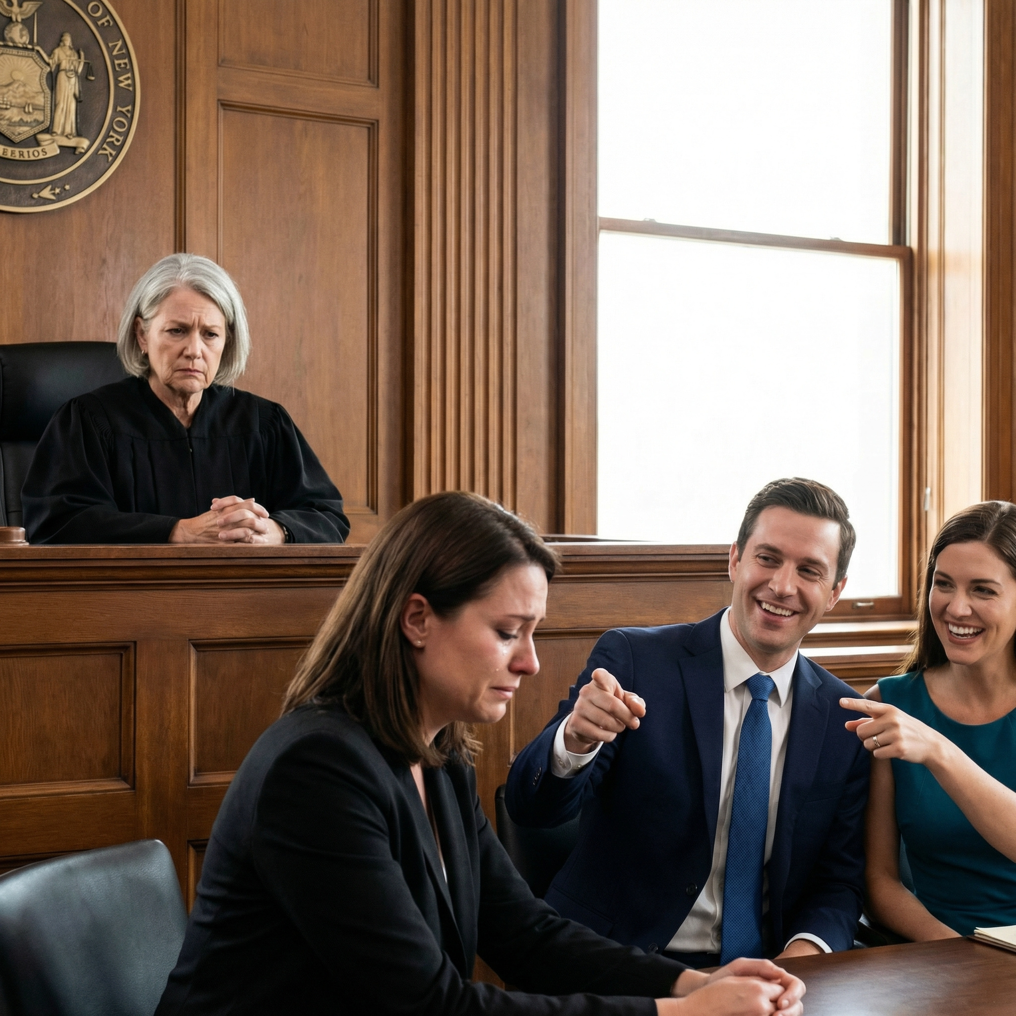 — Чоловік із коханкою сміялися з мене просто в суді. Але коли зачитали свідчення моєї дитини, вони зблідли.