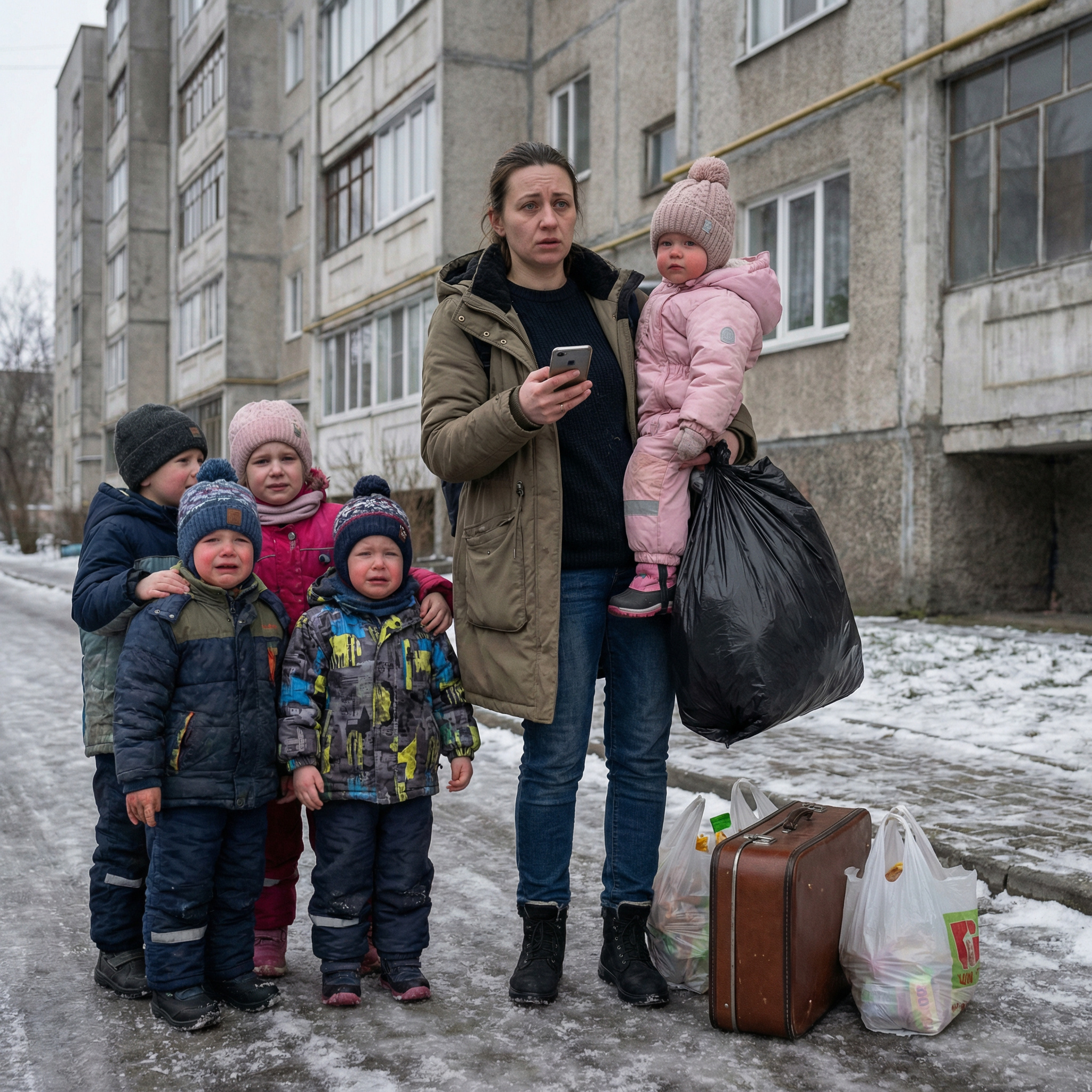 “– Кирило, ти що, не чуєш? Діти хворі! Діти! Твої племінники! – Валентина намагалася не зриватися на крик. – Марина одна з трьома примхливими малюками не впорається. А їм терміново треба до лікаря! – Це не моя проблема. Діти – відповідальність Марини. Нехай сама розуміється! – Видав син